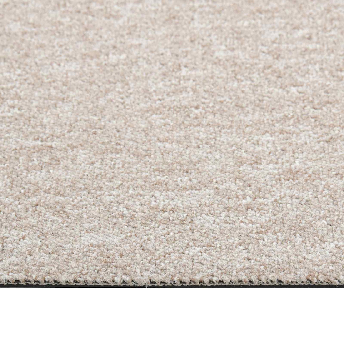vidaXL Χαλί 20 pcs Ανοιχτό μπεζ. 50 x 50 cm 100% Πολυπροπυλένιο
