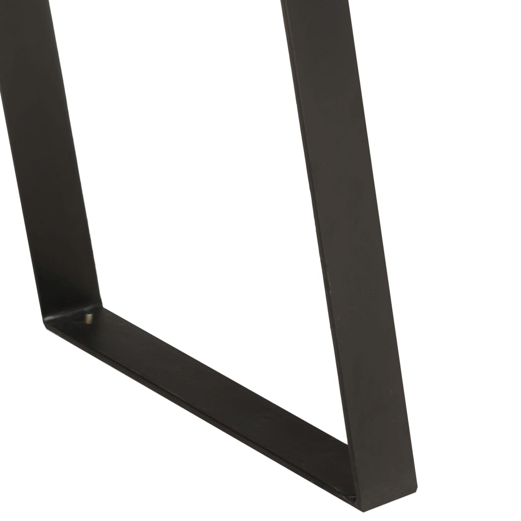 vidaXL Τραπέζι Κονσόλα Live Edge 100x35x76 εκ. από Μασίφ Ξύλο Ακακίας