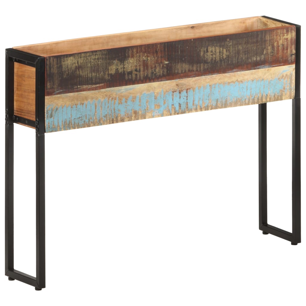 vidaXL Ζαρντινιέρα 90 x 20 x 68 εκ. από Μασίφ Ανακυκλωμένο Ξύλο