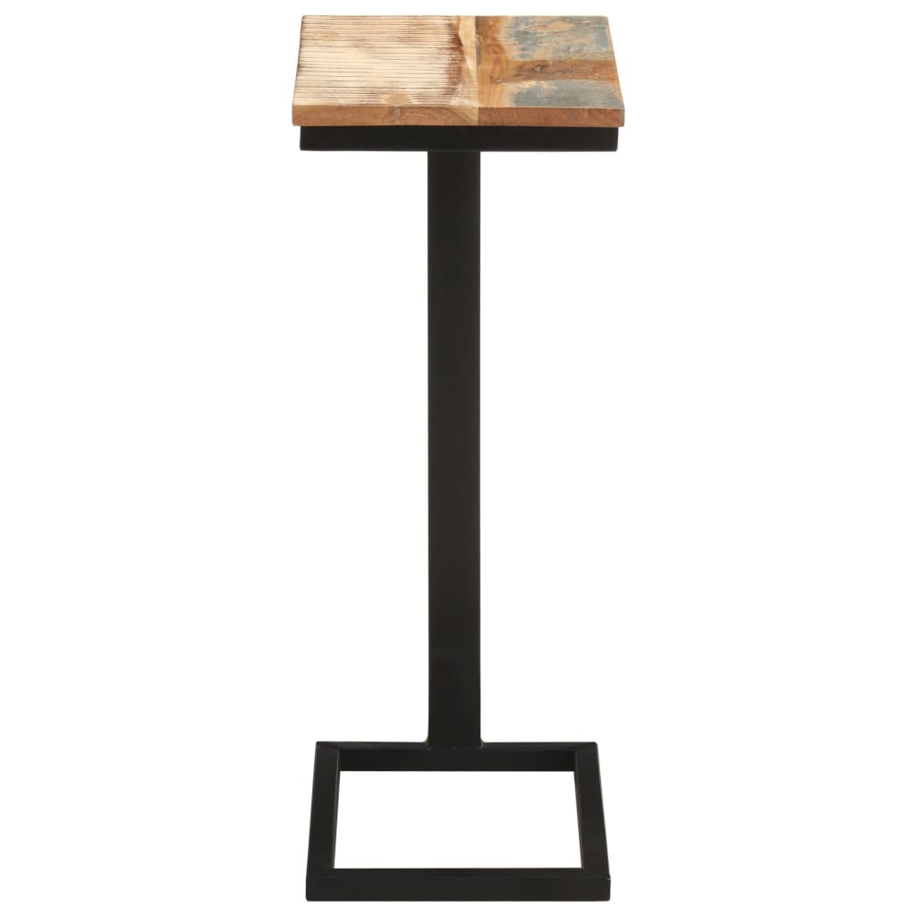 vidaXL Τραπέζια Βοηθητικά 2 τεμ. 31,5x24,5x64,5 εκ. Μασίφ Ανακ. Ξύλο