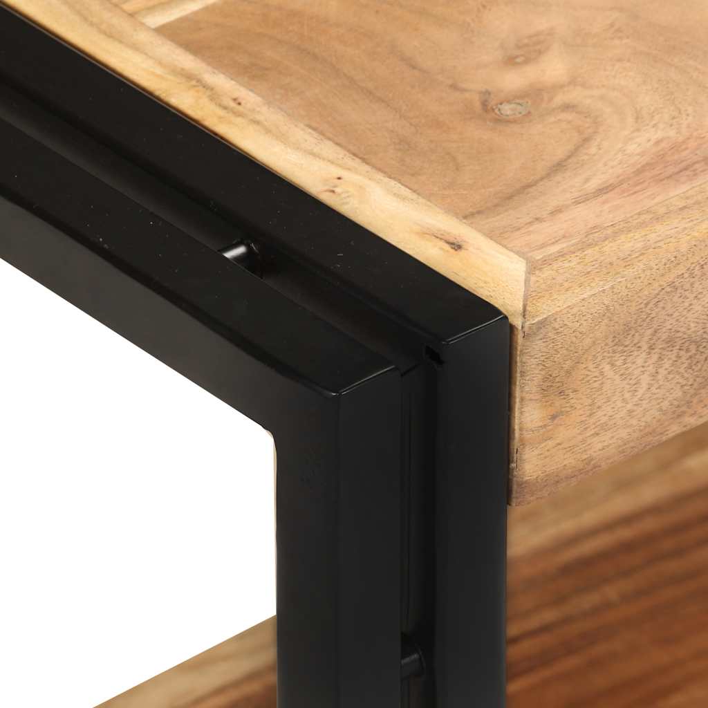 vidaXL Έπιπλο Τηλεόρασης 90 x 30 x 40 εκ. από Μασίφ Ξύλο Ακακίας