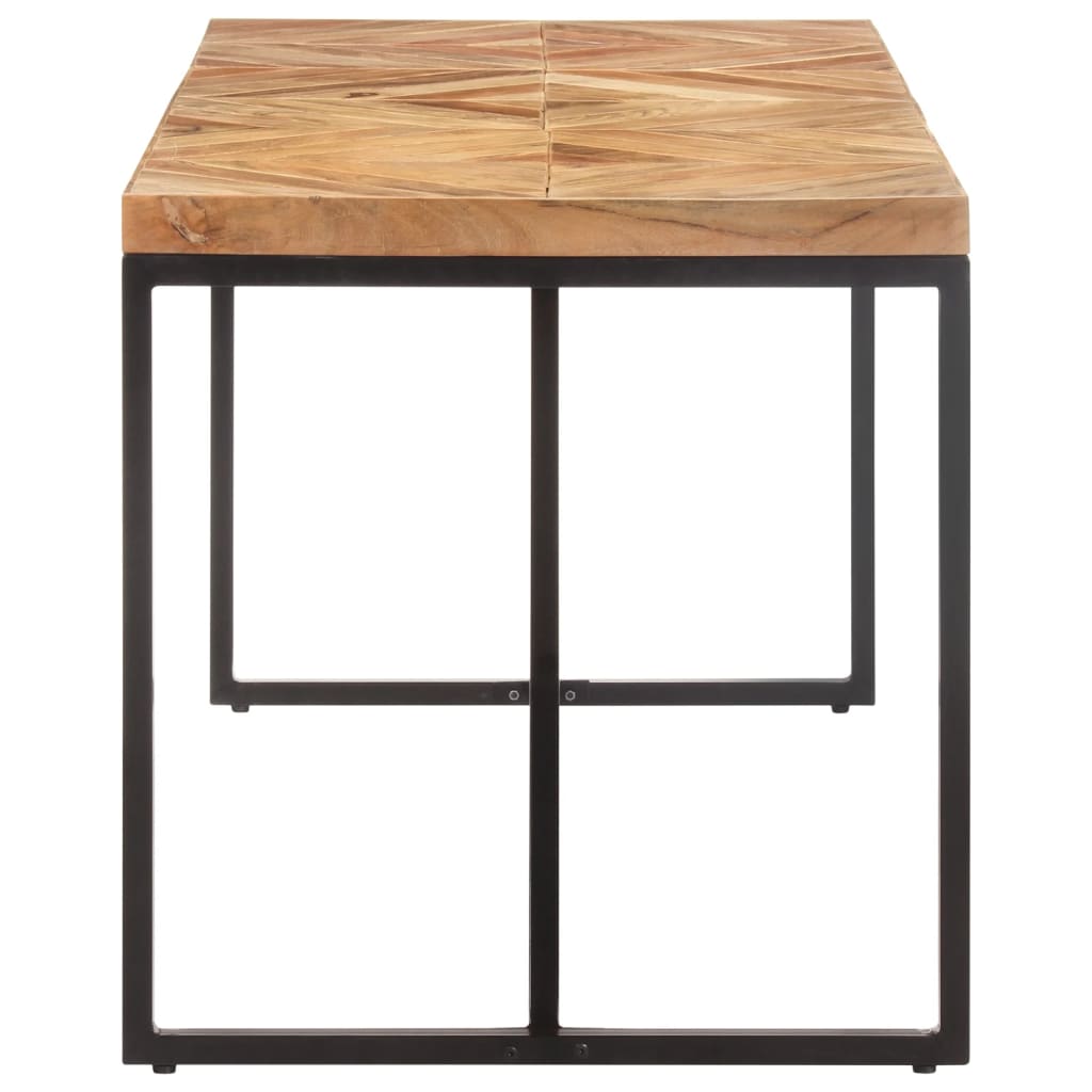 vidaXL Τραπεζαρία 160 x 70 x 76 εκ. από Μασίφ Ξύλο Ακακίας/Ξύλο Μάνγκο