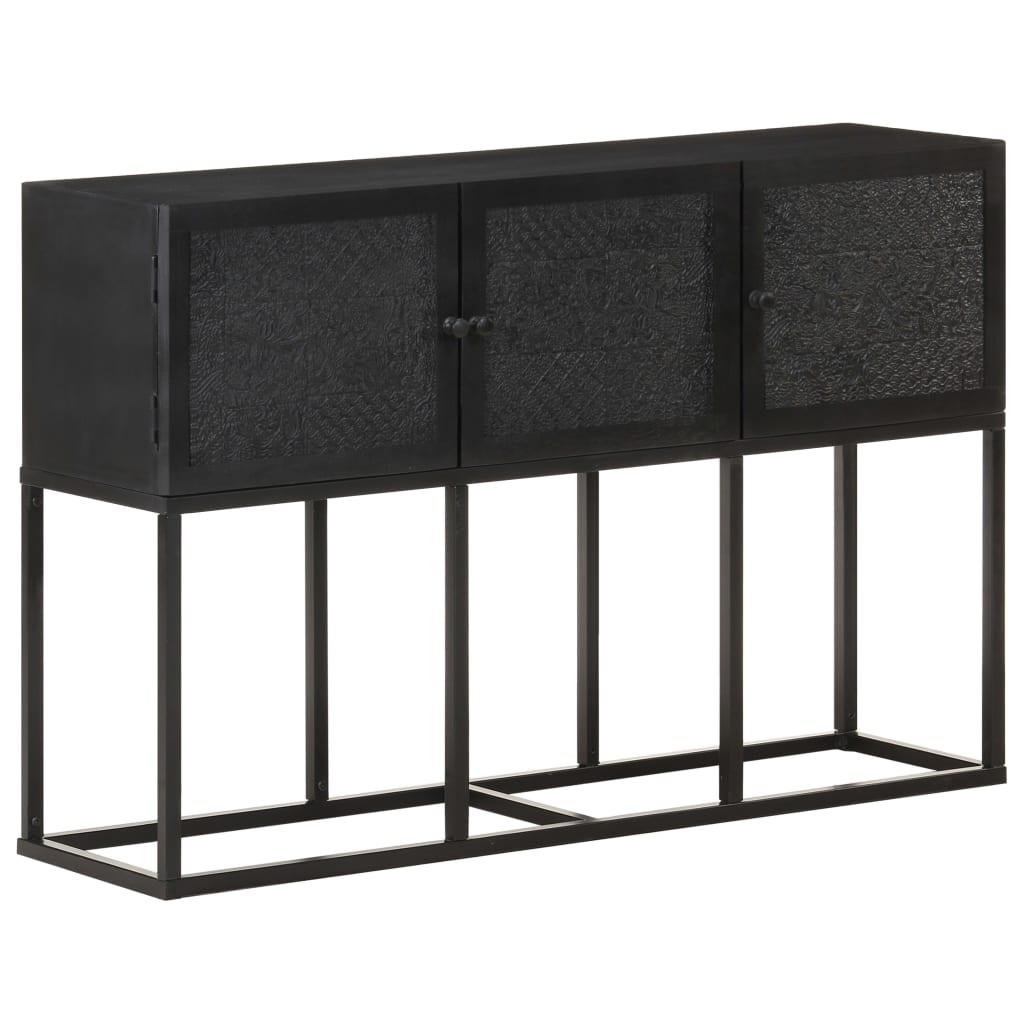 vidaXL Κονσόλα 115 x 30 x 76 εκ. από Μασίφ Ξύλο Μάνγκο