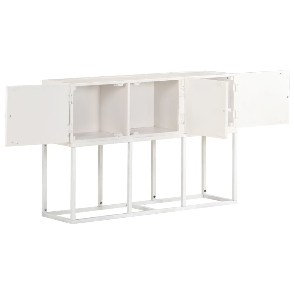 vidaXL Κονσόλα 115 x 30 x 76 εκ. από Μασίφ Ξύλο Μάνγκο