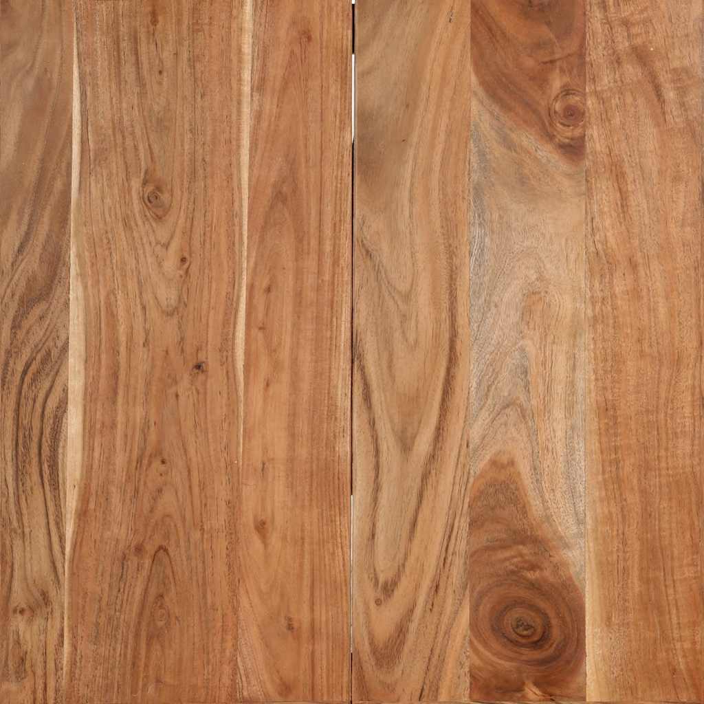 vidaXL Τραπέζι Bistro 60 x 60 x 76 εκ. από Μασίφ Ξύλο Ακακίας