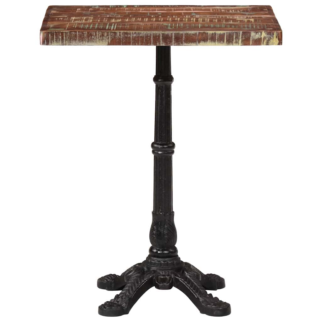 vidaXL Τραπέζι Bistro 60 x 60 x 76 εκ. Μασίφ Ανακυκλωμένο Ξύλο