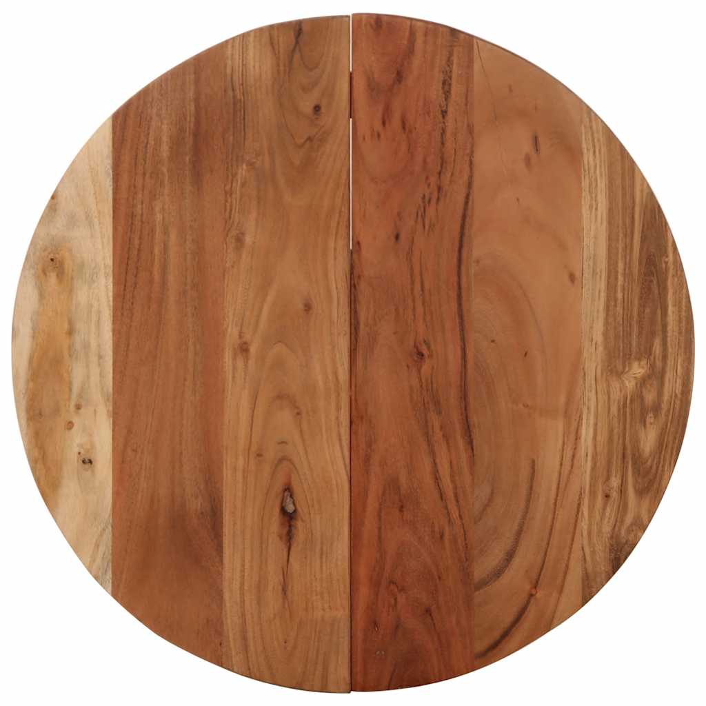 vidaXL Τραπέζι Bistro Ø60 x 76 εκ. Μασίφ Ξύλο Ακακίας