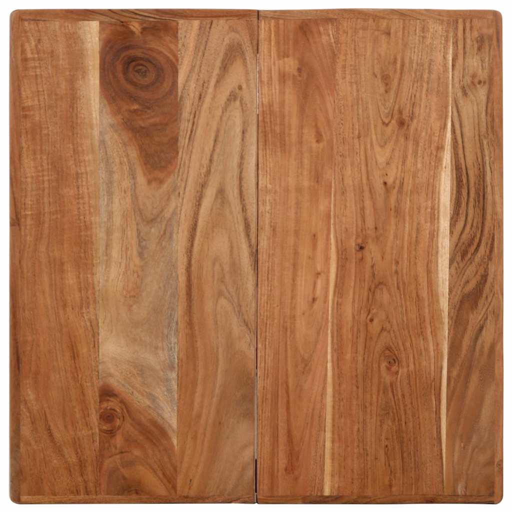 vidaXL Τραπέζι Bistro 60 x 60 x 76 εκ. από Μασίφ Ξύλο Ακακίας