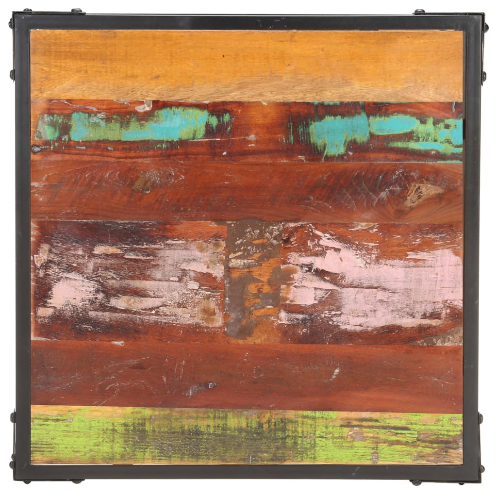 vidaXL Τραπεζάκι Σαλονιού 60 x 60 x 35 εκ. από Μασίφ Ανακυκλωμένο Ξύλο