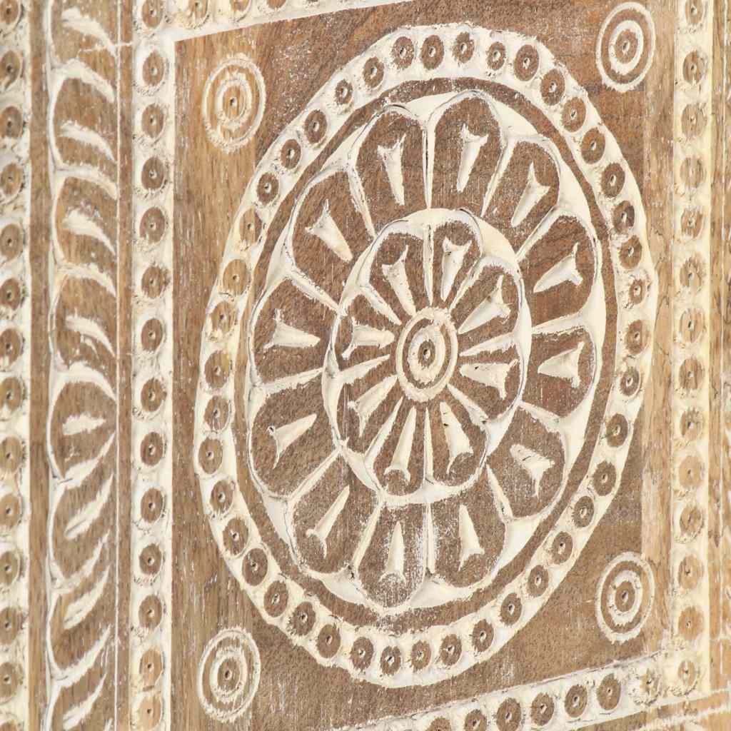 vidaXL Τραπεζάκι Σαλονιού 90 x 50 x 35 εκ. από Μασίφ Ξύλο Μάνγκο