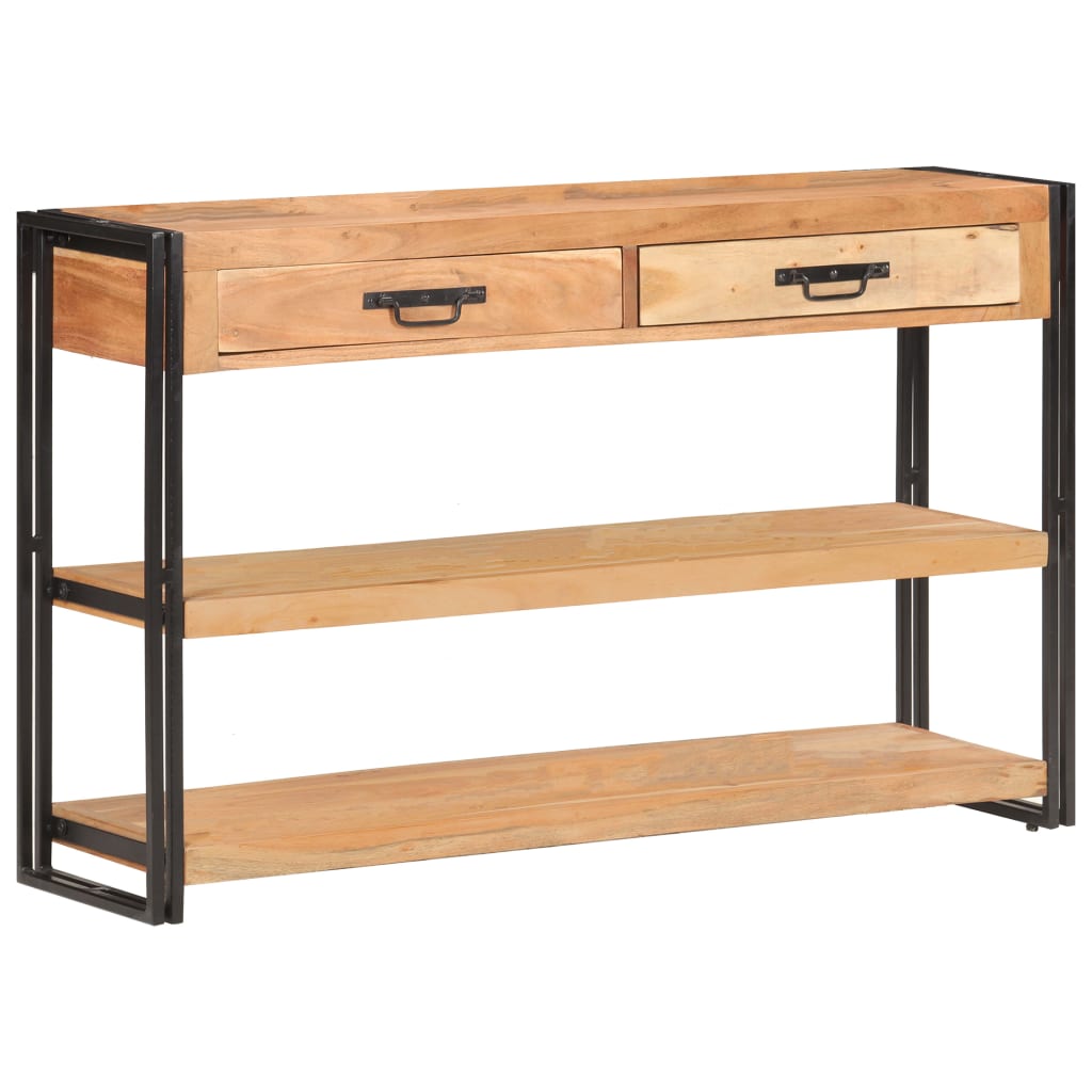 vidaXL Κονσόλα 120 x 30 x 75 εκ. από Μασίφ Ξύλο Ακακίας