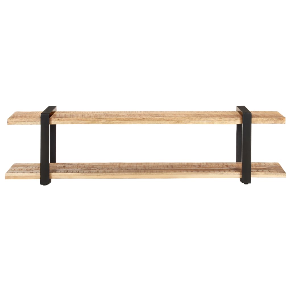 vidaXL Έπιπλο Τηλεόρασης 160x40x40 εκ. Μασίφ Ακατέργαστο Ξύλο Μάνγκο