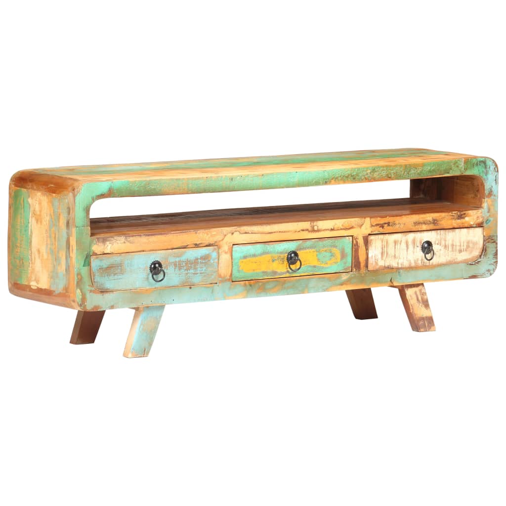 vidaXL Έπιπλο Τηλεόρασης 117 x 30 x 41 εκ. από Μασίφ Ανακυκλωμένο Ξύλο