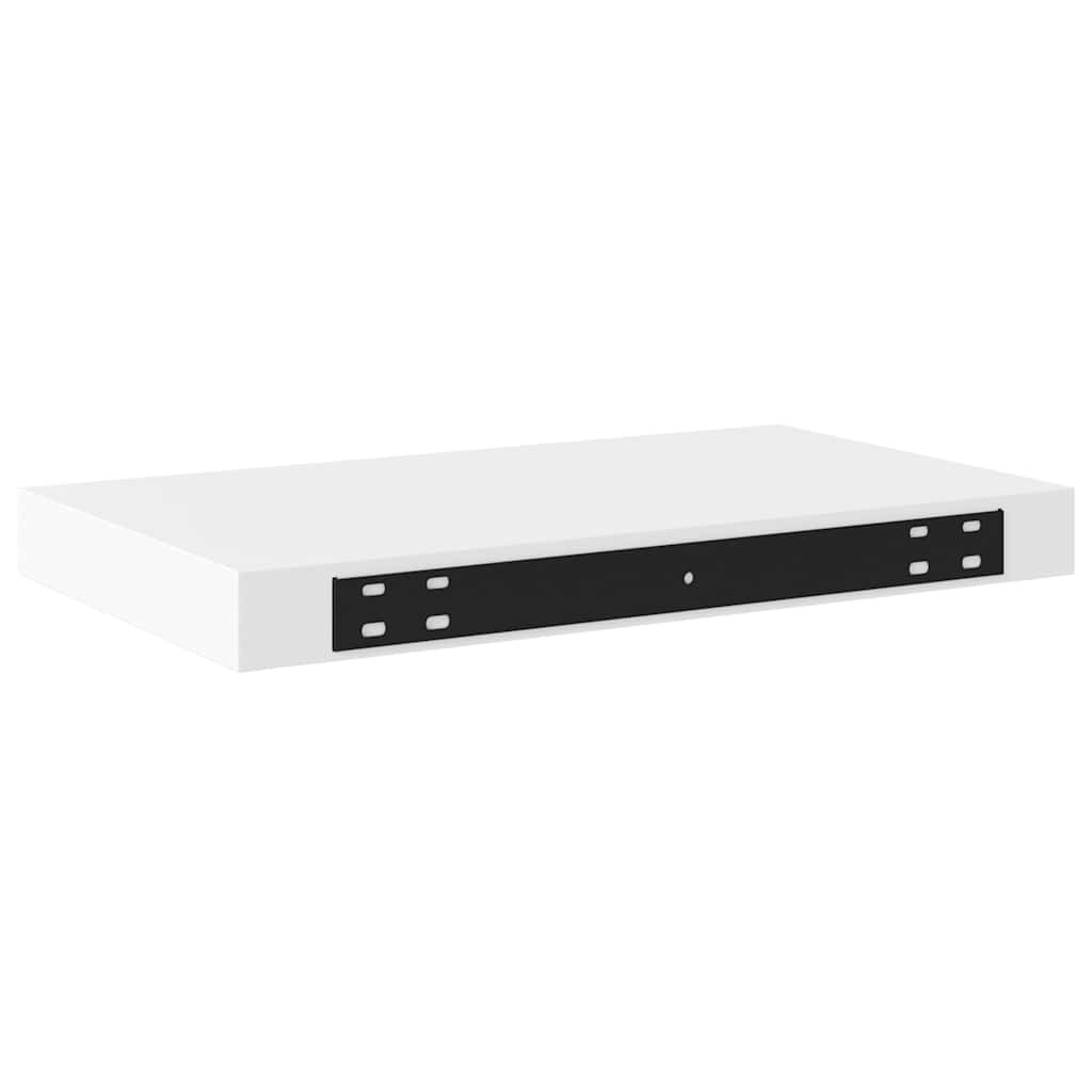 vidaXL Ράφια Τοίχου 4 τεμ. Άσπρα 40x23,5x3,8 εκ. MDF
