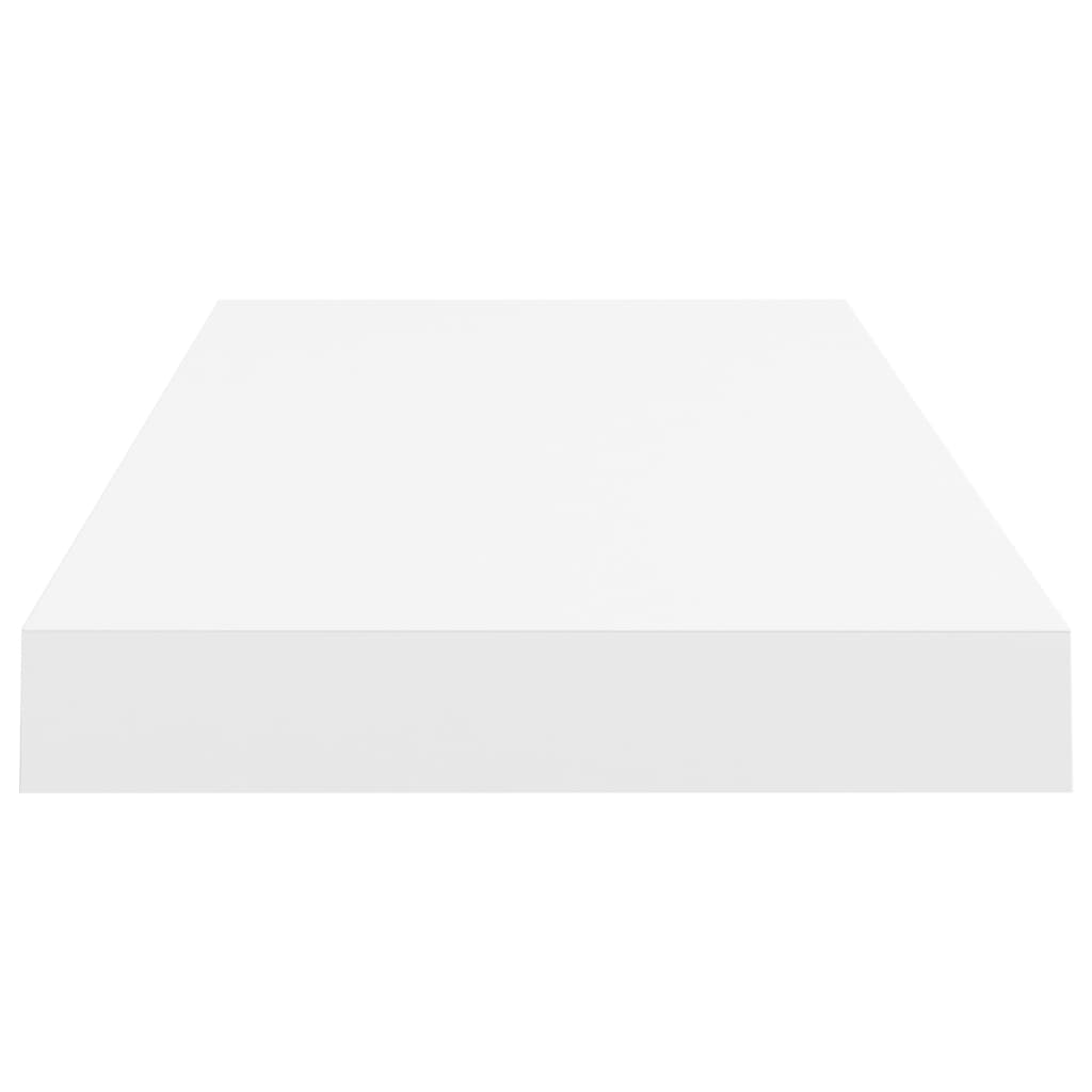 vidaXL Ράφι Τοίχου Άσπρο 60x23,5x3,8 εκ. MDF