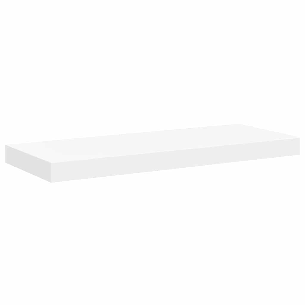 vidaXL Ράφια Τοίχου 4 τεμ. Άσπρα 60x23,5x3,8 εκ. MDF