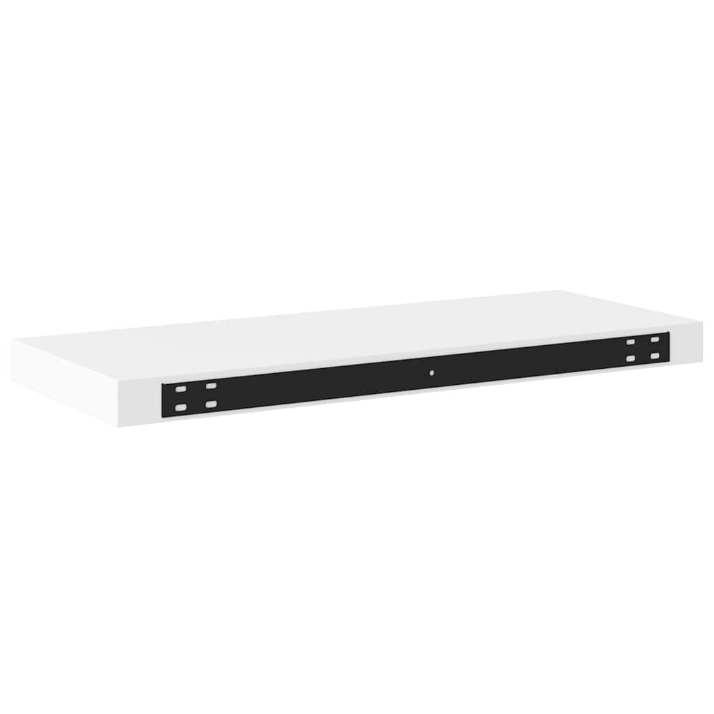 vidaXL Ράφια Τοίχου 4 τεμ. Άσπρα 60x23,5x3,8 εκ. MDF