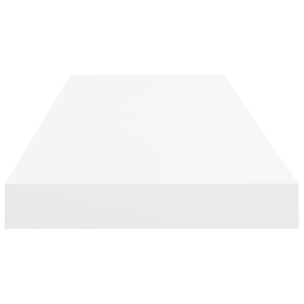 vidaXL Ράφια Τοίχου 4 τεμ. Άσπρα 80x23,5x3,8 εκ. MDF