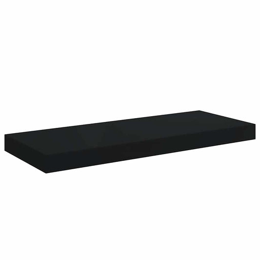 vidaXL Ράφι Τοίχου Μαύρο 60 x 23,5 x 3,8 εκ. MDF