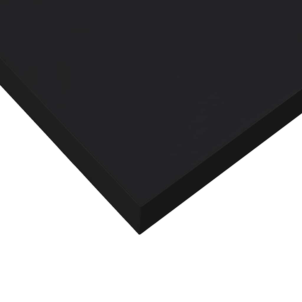 vidaXL Ράφι Τοίχου Μαύρο 60 x 23,5 x 3,8 εκ. MDF