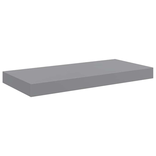 vidaXL Ράφι Τοίχου Γκρι 50x23,5x3,8 εκ. MDF