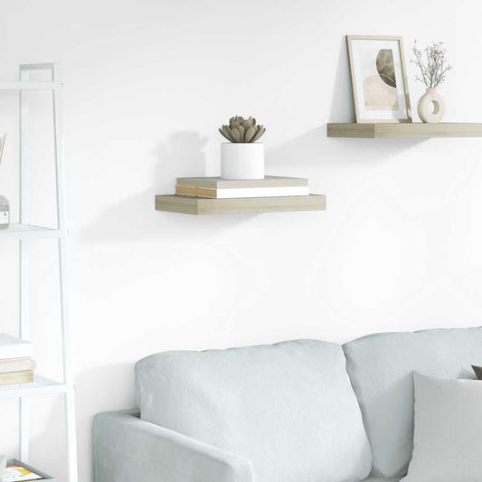 vidaXL Ράφι Τοίχου Χρώμα Δρυός 40x23,5x3,8 εκ. MDF