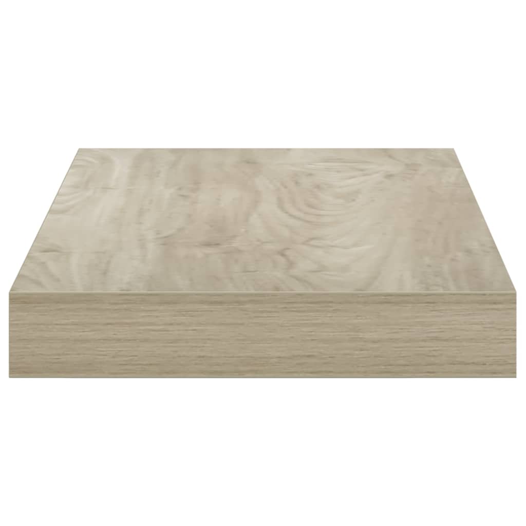 vidaXL Ράφια Τοίχου 4 τεμ. Χρώμα Δρυός 40x23,5x3,8 εκ. MDF