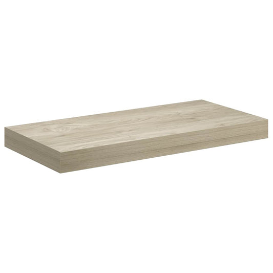 vidaXL Ράφι Τοίχου Χρώμα Δρυός 50x23,5x3,8 εκ. MDF