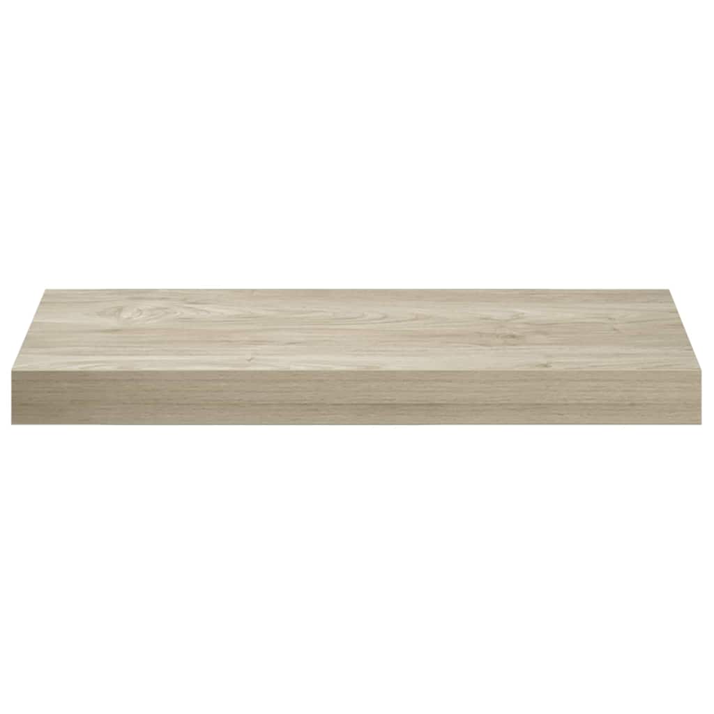 vidaXL Ράφι Τοίχου Χρώμα Δρυός 50x23,5x3,8 εκ. MDF