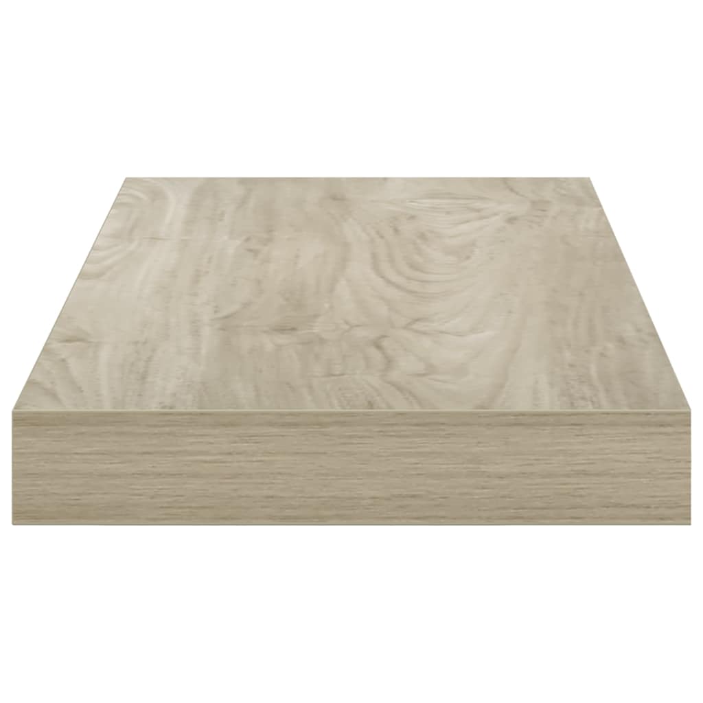 vidaXL Ράφια Τοίχου 4 τεμ. Χρώμα Δρυός 50x23x3,8 εκ. MDF