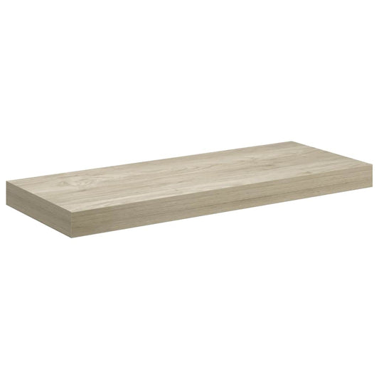 vidaXL Ράφι Τοίχου Χρώμα Δρυός 60x23,5x3,8 εκ. MDF