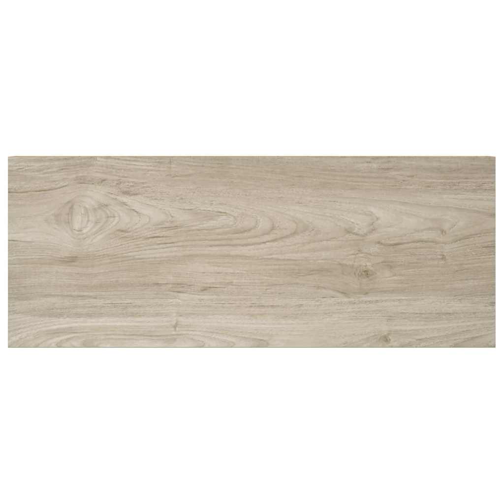 vidaXL Ράφι Τοίχου Χρώμα Δρυός 60x23,5x3,8 εκ. MDF
