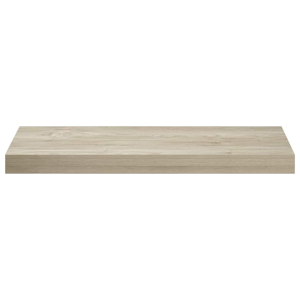 vidaXL Ράφια Τοίχου 4 τεμ. Χρώμα Δρυός 60x23,5x3,8 εκ. MDF