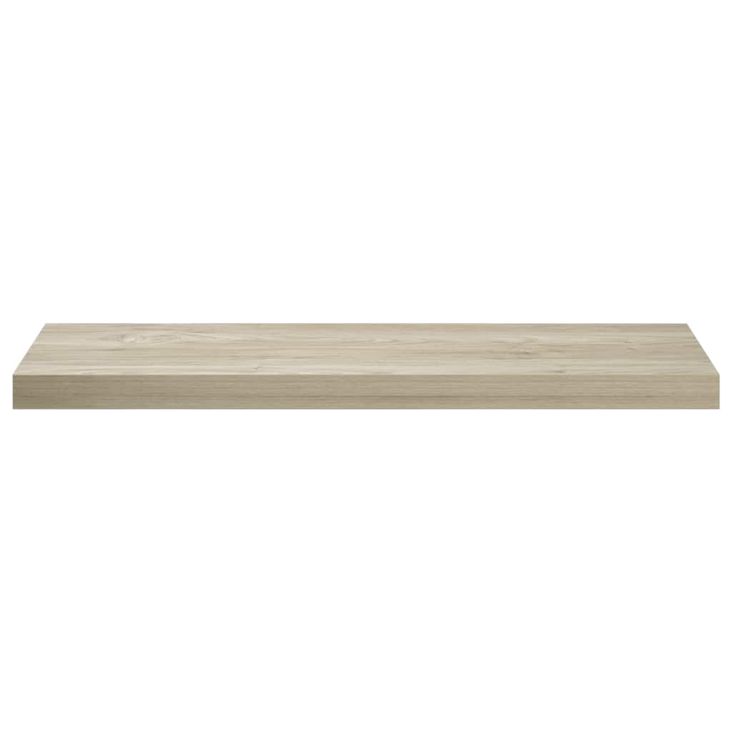 vidaXL Ράφι Τοίχου Χρώμα Δρυός 80x23,5x3,8 εκ. MDF
