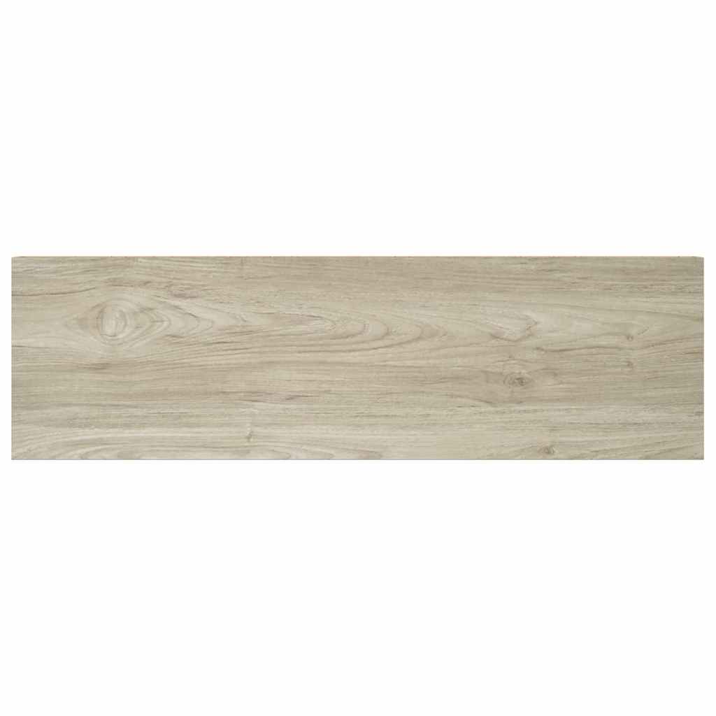 vidaXL Ράφι Τοίχου Χρώμα Δρυός 80x23,5x3,8 εκ. MDF