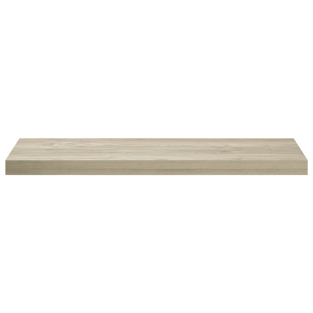 vidaXL Ράφια Τοίχου 4 τεμ. Χρώμα Δρυός 80 x 23,5 x 3,8 εκ. MDF