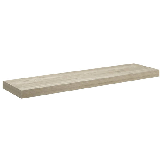 vidaXL Ράφι Τοίχου Χρώμα Δρυός 90x23,5x3,8 εκ. MDF