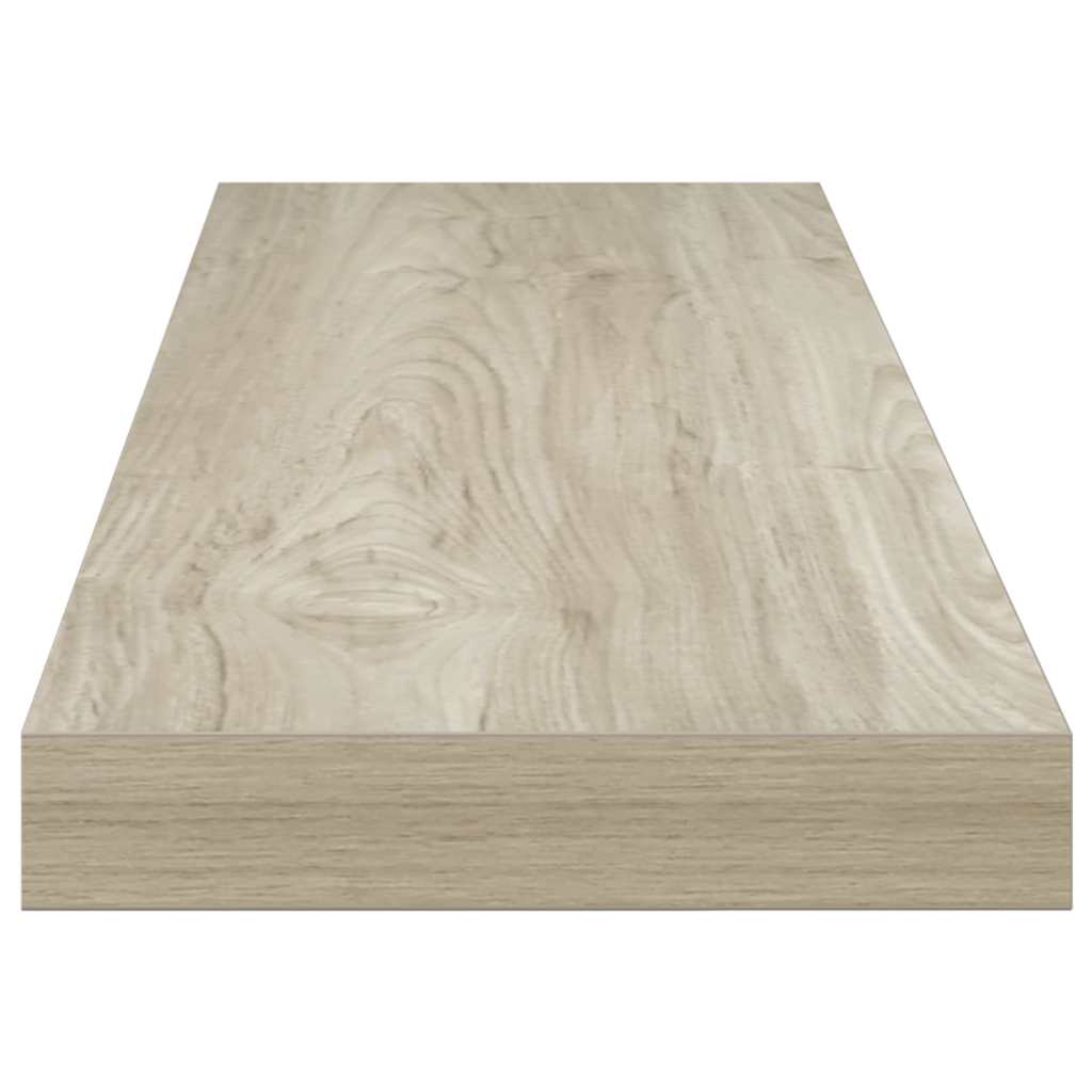 vidaXL Ράφι Τοίχου Χρώμα Δρυός 90x23,5x3,8 εκ. MDF