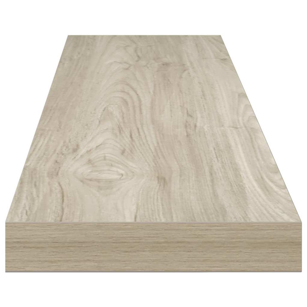 vidaXL Ράφι Τοίχου Χρώμα Δρυός 120x23,5x3,8 εκ. MDF