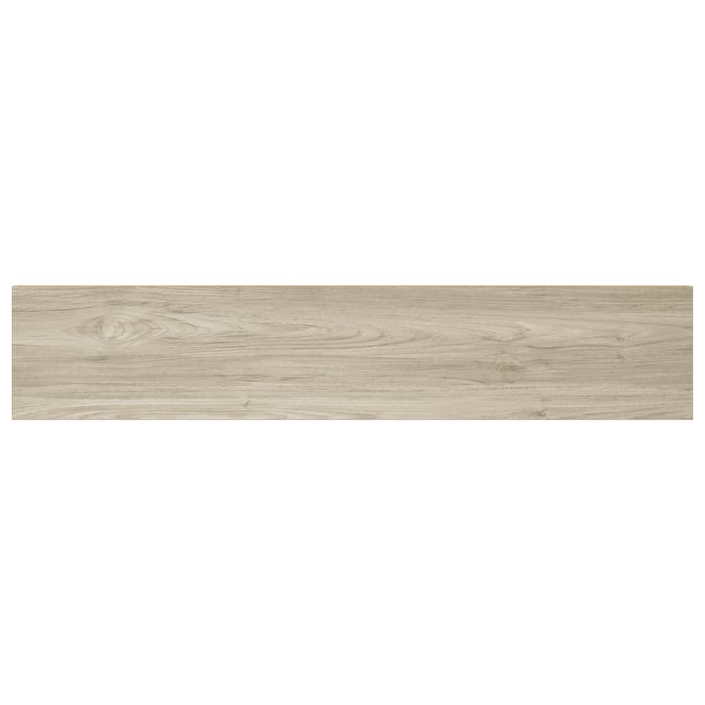 vidaXL Ράφι Τοίχου Χρώμα Δρυός 120x23,5x3,8 εκ. MDF