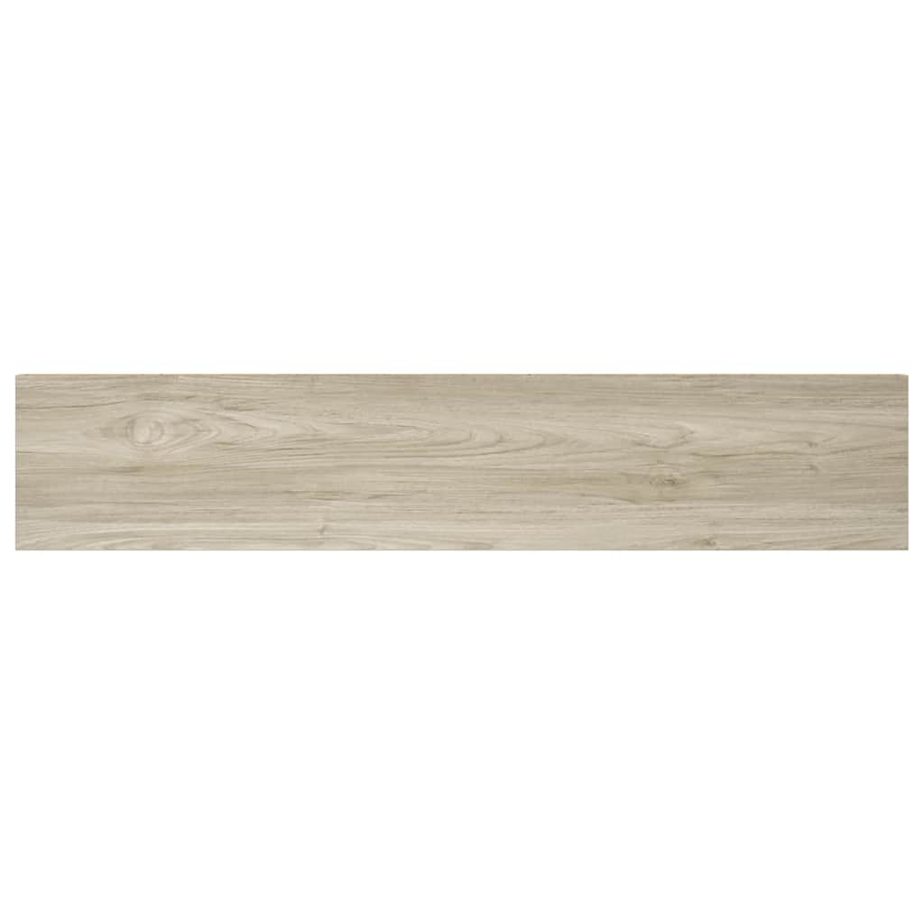 vidaXL Ράφια Τοίχου 2 τεμ. Χρώμα Δρυός 120 x 23,5 x 3,8 εκ. MDF