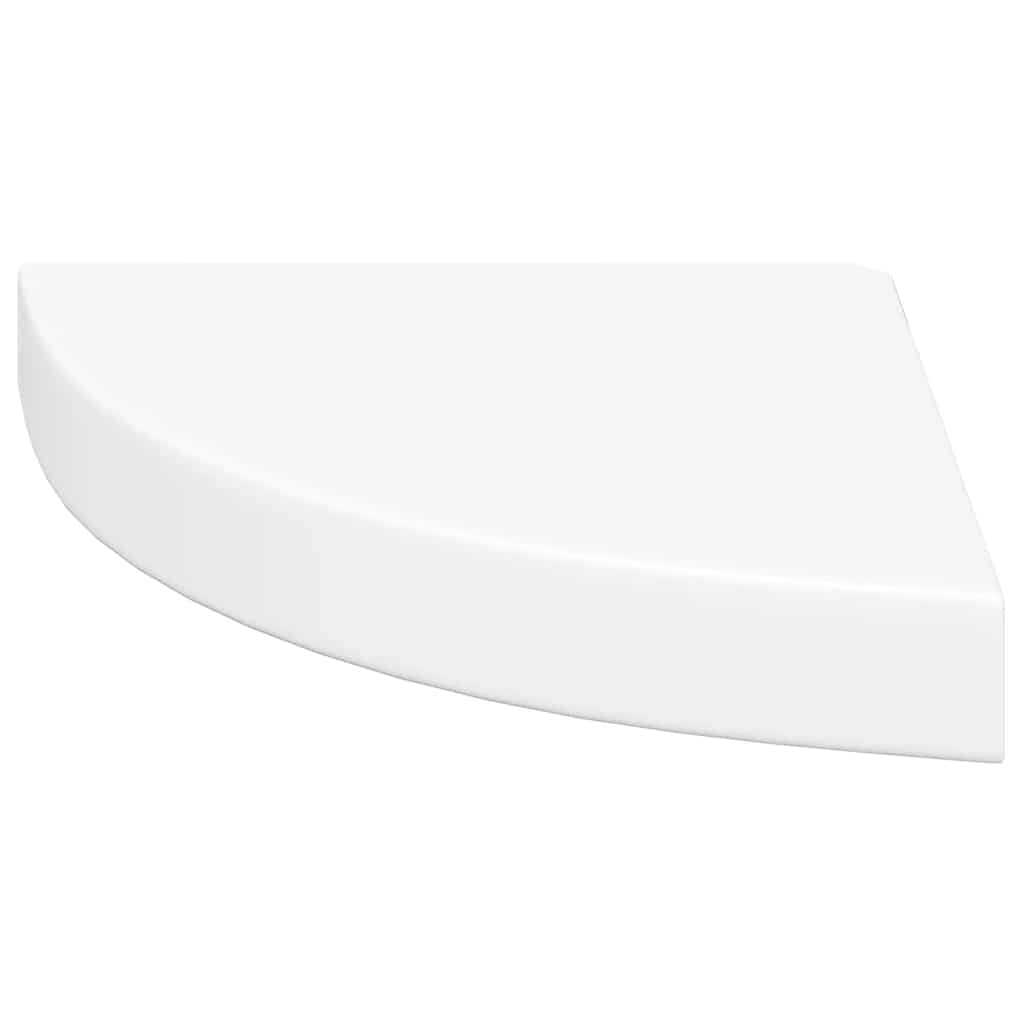 vidaXL Ράφι Τοίχου Γωνιακό Λευκό 25 x 25 x 3,8 εκ. από MDF