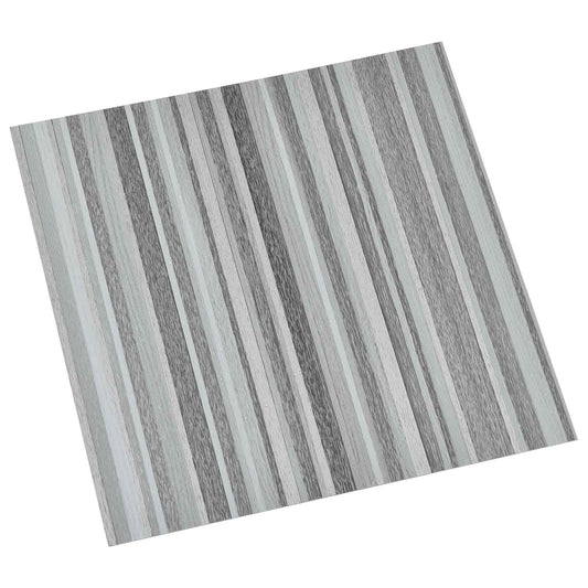 vidaXL Πλάκες Δαπέδου 5,11 τ.μ. 55 pcs PVC Ρίγες