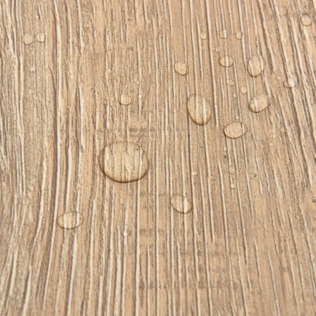 vidaXL Δάπεδο Αυτοκόλλητο Καφέ 55 τεμ. 5,11 μ² από PVC