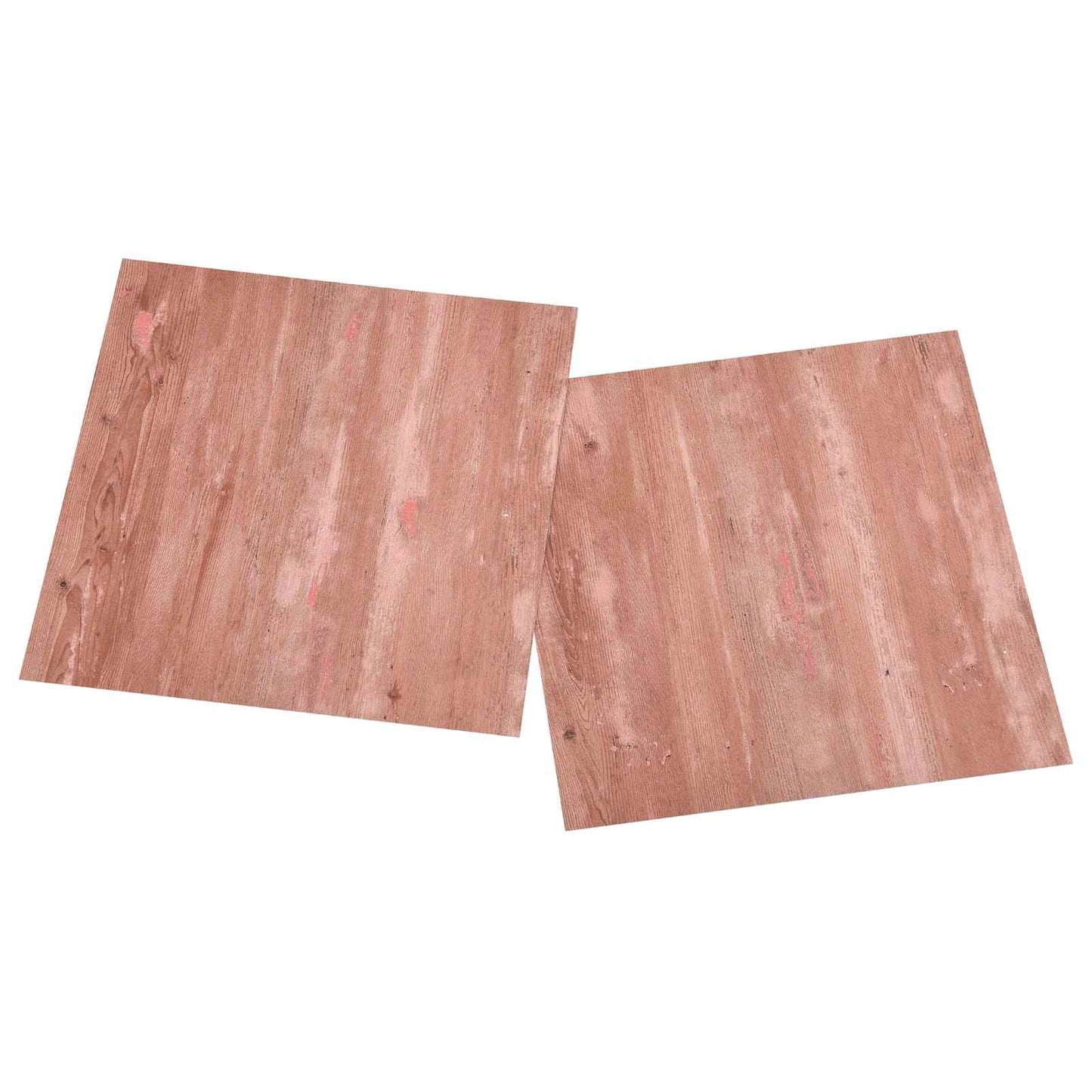 vidaXL Πλάκες Δαπέδου 55 pcs Κόκκινο 5,11 m² PVC