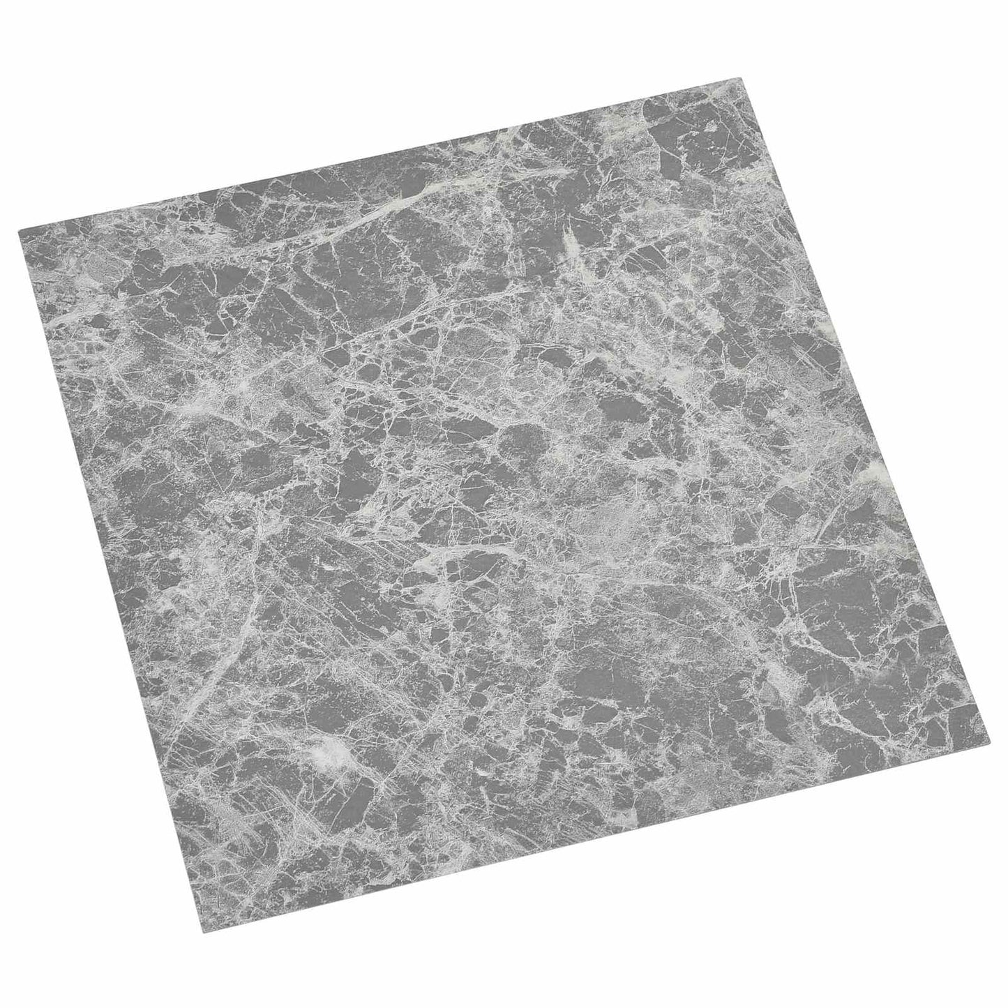 vidaXL Πλάκες Δαπέδου 5,11 τ.μ. 55 pcs PVC Γκρι