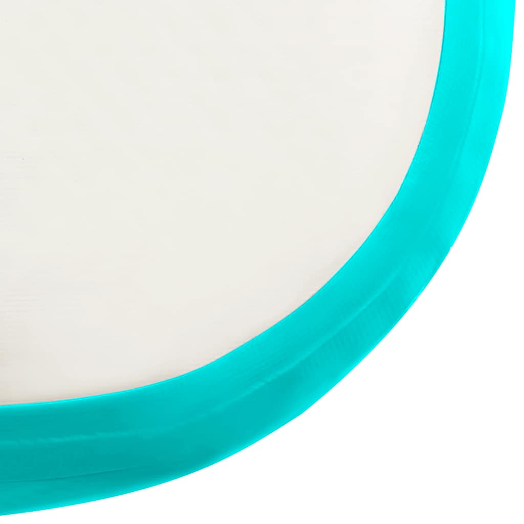 vidaXL Στρώμα Ενόργανης Φουσκωτό Πράσινο 60x100x20 εκ. PVC με Τρόμπα