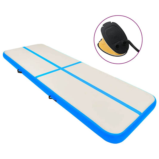 vidaXL Στρώμα Ενόργανης Φουσκωτό Μπλε 700 x 100 x 20 εκ. PVC με Τρόμπα