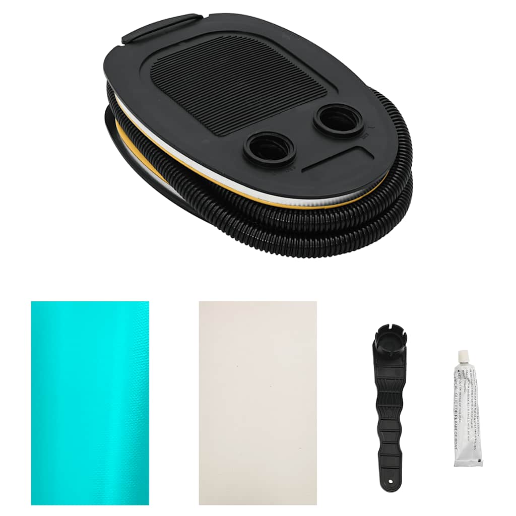 vidaXL Κύλινδρος Γυμναστικής Φουσκωτός Πράσινος 120x90 εκ PVC & Τρόμπα