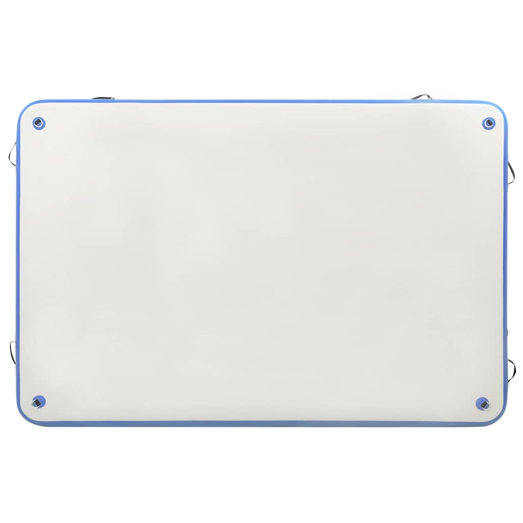 vidaXL Πλατφόρμα Φουσκωτή Πλωτή Μπλε / Λευκή 300 x 200 x 15 εκ.